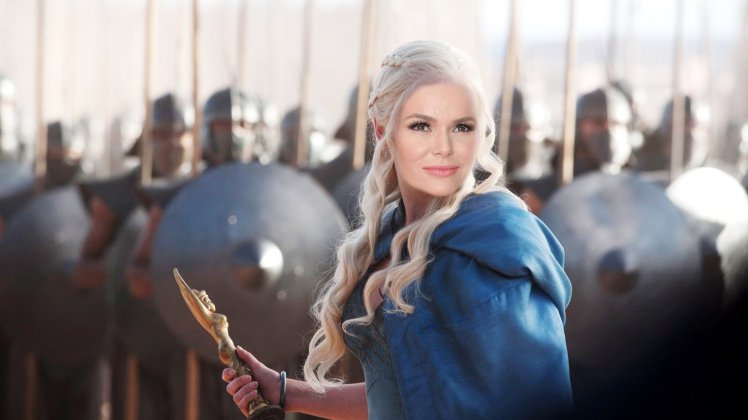 Amanda Holden admits she role plays as Daenerys Targaryen from Game Of Thrones at home