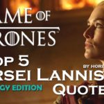 Game Of Thrones | Top 5 Cersei Lannister Quotes | Trilogy Edition