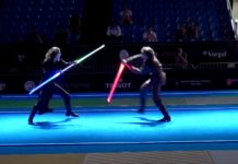Star Wars duel on Fencing World Championships. BEST SOUND