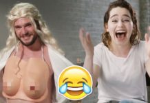 Khaleesi laughs a lot :)