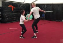 Behind the scenes: Arya Stark and Brienne Swords battle! Game of Thrones S7