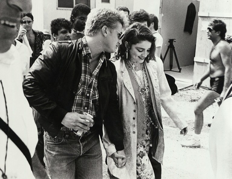Sean Penn and Madonna