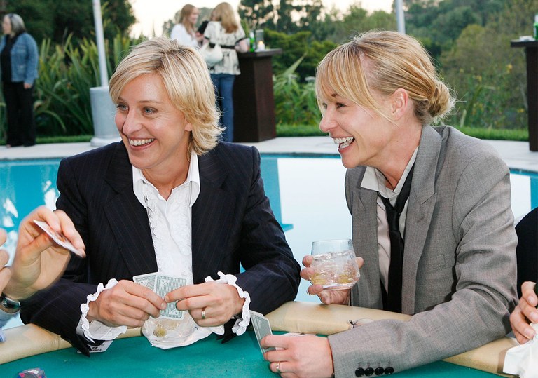 Ellen DeGeneres and Portia De Rossi