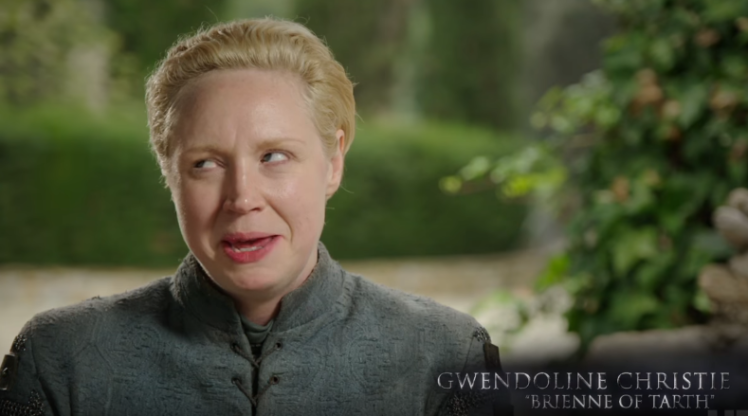 Brienne of Tarth drops a huge hint about a Game of Thrones romance in season 8