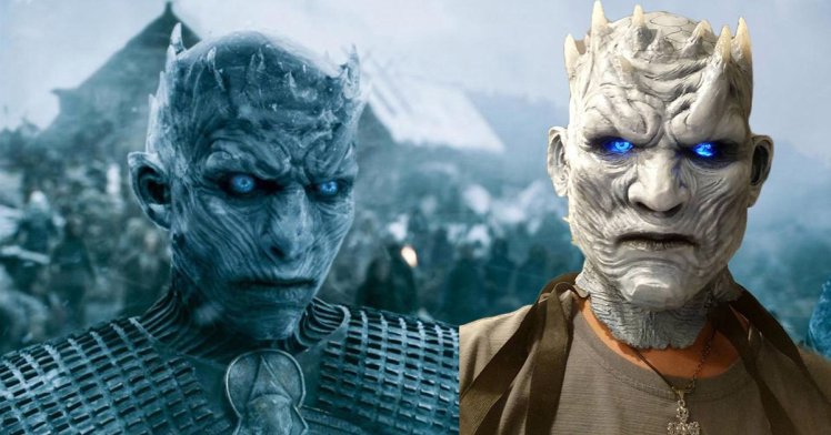 Game Of Thrones cosplayer smashes the Night King's piercing eyes with winning costume