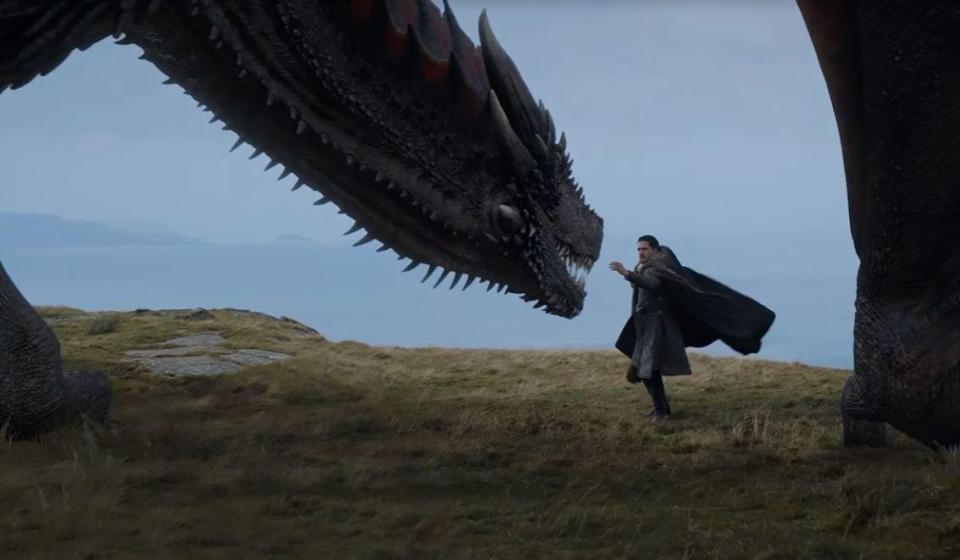  Fans saw Jon’s Targaryen side come out when he peacefully encounters Daenerys Targaryen’s dragons