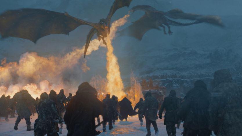  Daenerys Targaryen flew from Dragonstone to beyond the wall to save Jon Snow