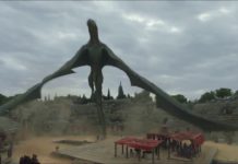 Game of Thrones: season 7 dragon landing scene Tyrion Lannister Daenerys Targaryen 2017