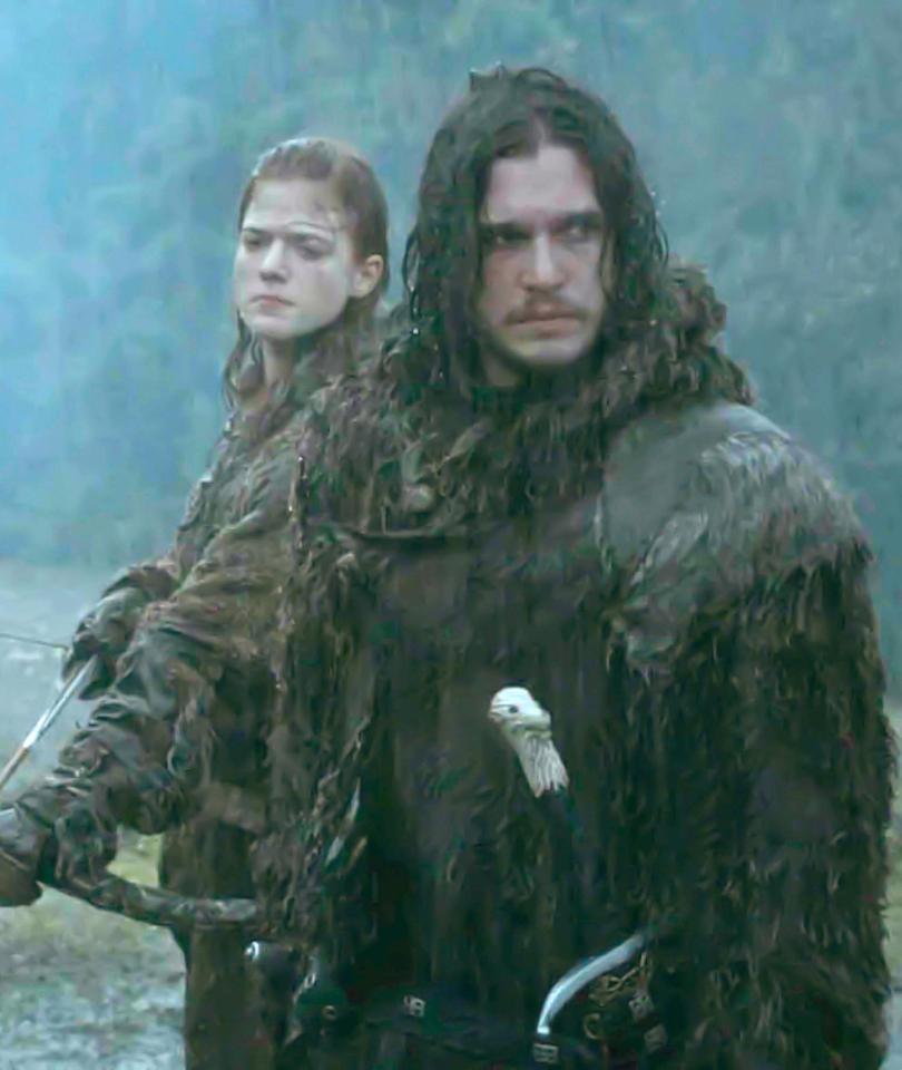  Rose played Ygritte on Game of Thrones and Kit still plays her character’s former lover Jon Snow