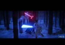 Star Wars VII The Force Awakens- Rey vs Kylo Ren Lightsaber Fight Scene