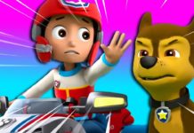 Paw Patrol fight for SURPRISE EGG & PLAY DOH Full episodes! Nursery Rhymes Groovy The Martian