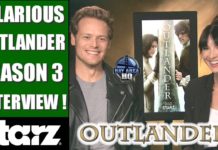 HILARIOUS Outlander Season 3 Interview – Sam Heughan & Caitriona Balfe on Taylor Swift, Jon Snow !