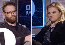 Seth Rogen & Chloë Grace Moretz Insult Each Other | CONTAINS STRONG LANGUAGE!