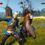 The Witcher 3 Free Roam & Combat Gameplay