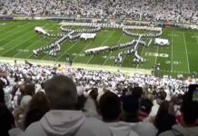 Penn State Blue Band Halftime Show. Featuring Game of THON. October 25, 2014.