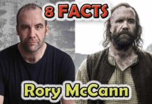 8 Least Known facts about Rory McCann Life, Earning,Acting,Wife