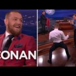 Conor McGregor Demos His Capoeira Kick On Conan – CONAN on TBS