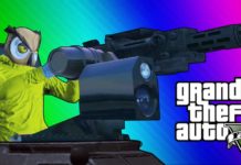 GTA 5 Online Funny Moments – Paper Bag Man, Valkyrie Chopper, Night Owl Cave! (GTA 5 Heists Update)