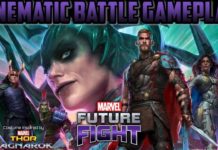 Cinematic Battle: Thor Ragnarok (Dialogue & Gameplay) – Marvel Future Fight