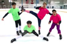 FUNNY ICE SKATING COMPETITION!