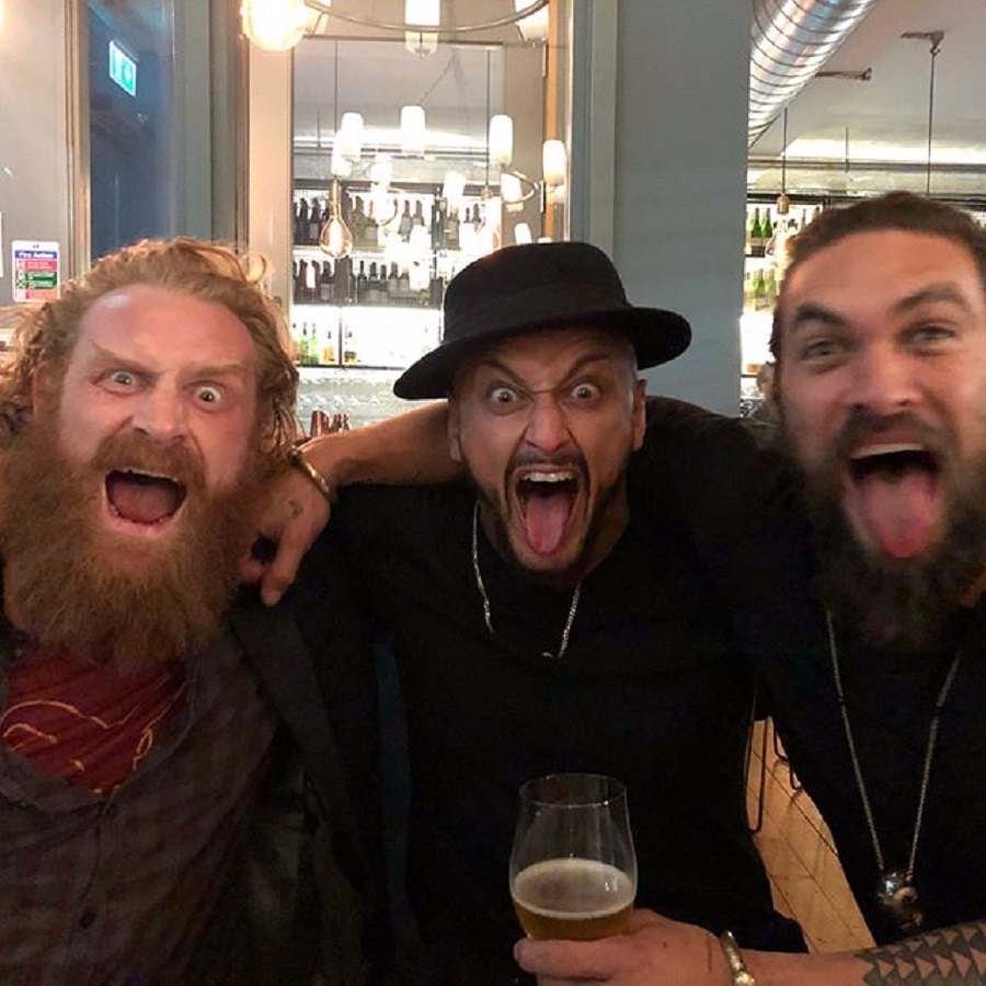 Jason Momoa (Khal Drogo) visited Belfast and had a ball with the cast of Game of Thrones!