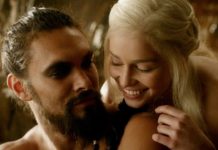 Game of Thrones Star Emilia Clarke posted on her Instagram page on Sunday a photo of her with her ar