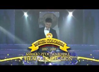 Theatron Mister Colombia Intercontinental 2017 2018