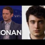 Elijah Wood Is Ready To Fight Daniel Radcliffe – CONAN on TBS