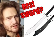 BEST SWORD EVER?!! | Chinese War Sword : Cold Steel Swords Response