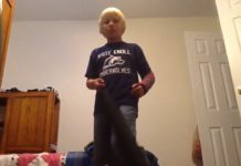 The boy sword fight XIV