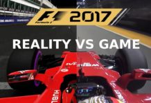 The Real F1 2017, REALITY VS GAME