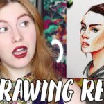 Drawing Rey From Star Wars: The Last Jedi // Rad Art with Beth Be Rad | SNARLED