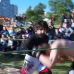 Wild Beardedman street fight