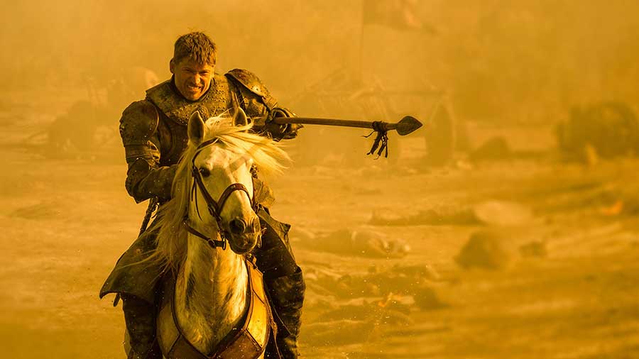 Nikolaj Coster-Waldau (Jaime Lannister) talks about the cliffhanger in 'The Spoils of War'