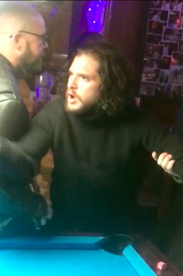 Drunk Kit Harington just wants to play pool as he kicked out of New York bar