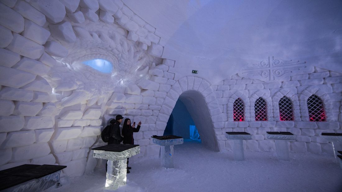Icy Game of Thrones hotel opens up in Lapland, Finland