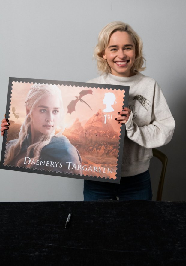 Game Of Thrones cast given gigantic stamps as official collection launches in UK