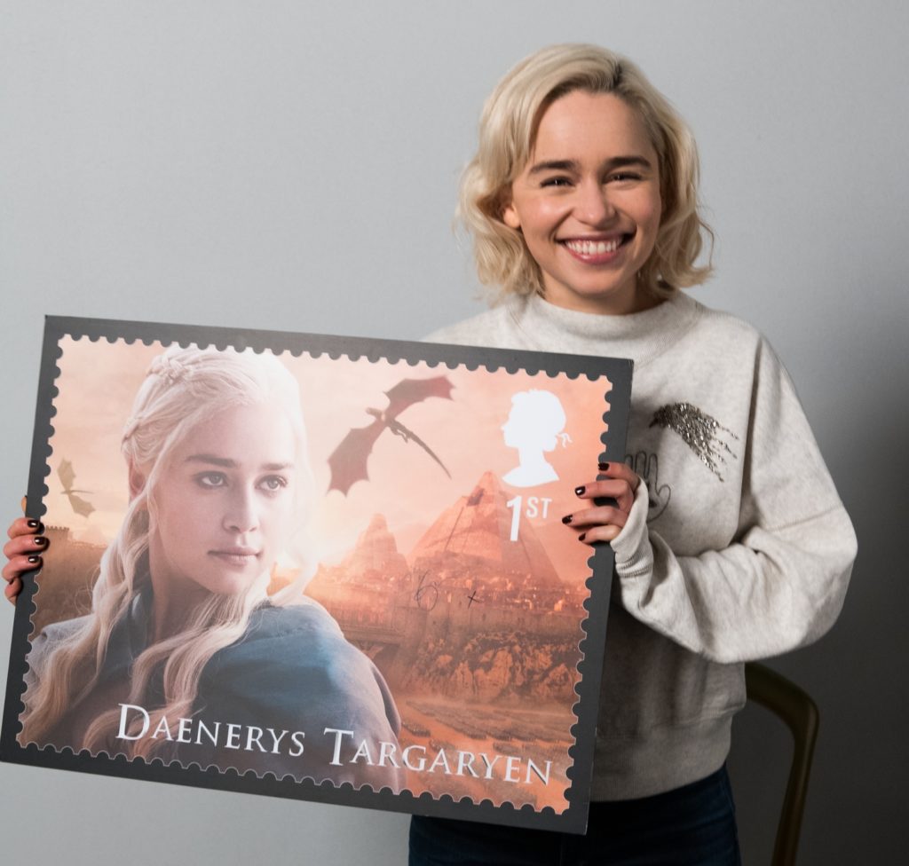 Emilia Clarke Stamps
