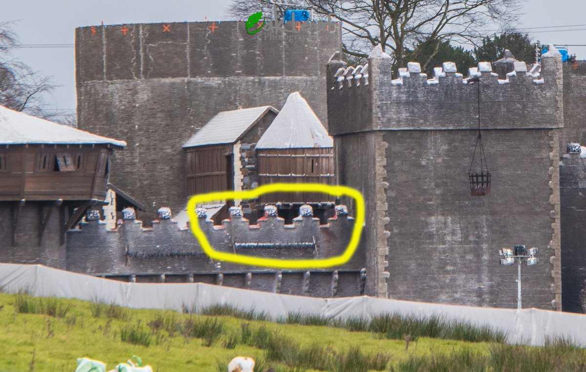 Game of Thrones Season 8 filming at Winterfell set ends, more pictures of aftermath