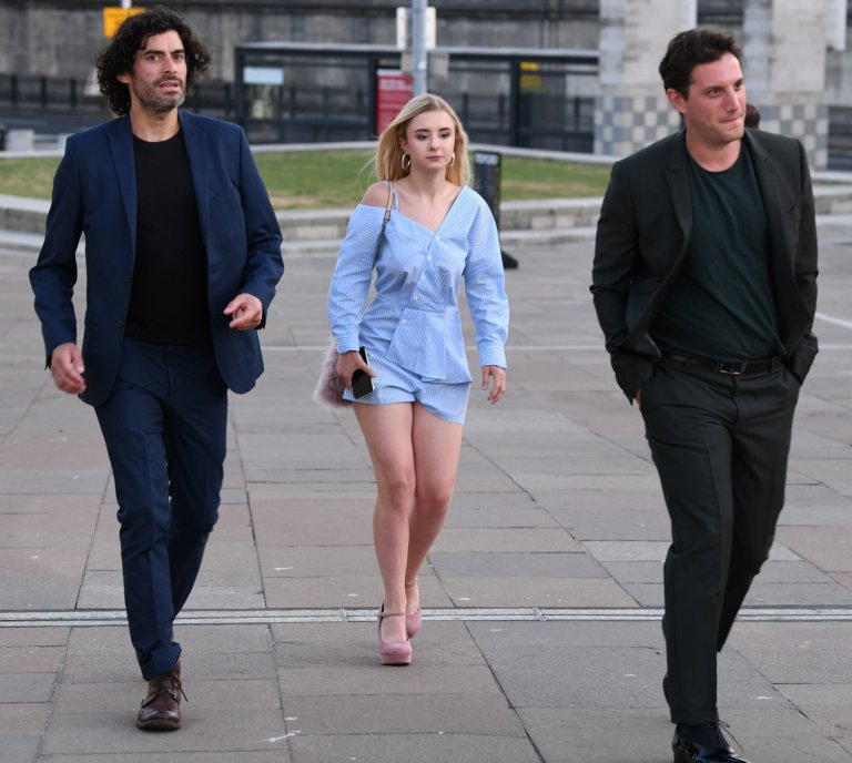 'Fifty Shades of Grey' actor Jamie Dornan was amongst the specially invited guests at tonight's final wrap party in Belfast, UK for the cast and crew of the hit HBO television series 'Game of Thrones' that has just finished filming it's final series. Pictured: Kerry Ingram Ref: SPL5007382 300618 NON-EXCLUSIVE Picture by: Alan Lewis Media / SplashNews.com Splash News and Pictures Los Angeles: 310-821-2666 New York: 212-619-2666 London: 0207 644 7656 Milan: +39 02 4399 8577 photodesk@splashnews.com World Rights,