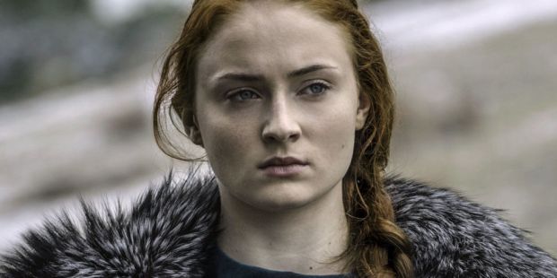 Sophie Tunrer as Sansa Stark in Game of Thrones 