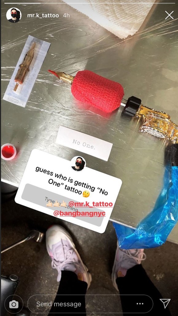 Maisie Williams reveals Arya Stark tattoo 