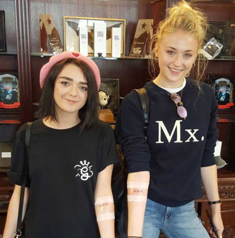 After Sophie Turner, Maisie Williams gets new Game of Thrones tattoo