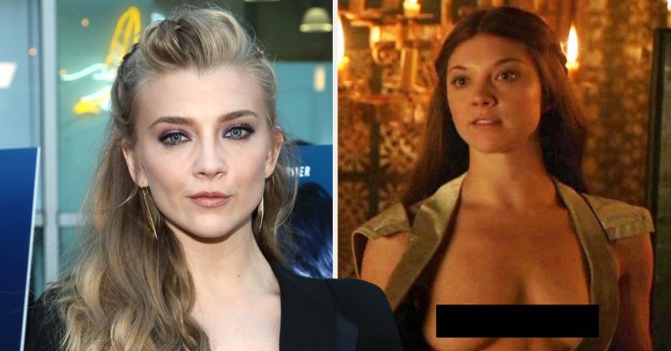 Natalie Dormer defends on-screen nudity and says sex scenes need to be 'dirty'