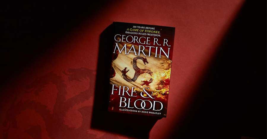 George R. R. Martin Fire and Blood book