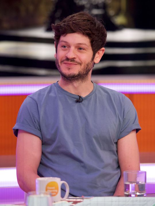 EDITORIAL USE ONLY. NO MERCHANDISING Mandatory Credit: Photo by Ken McKay/ITV/REX (9827267af) Iwan Rheon 'Good Morning Britain' TV show, London, UK - 30 Aug 2018
