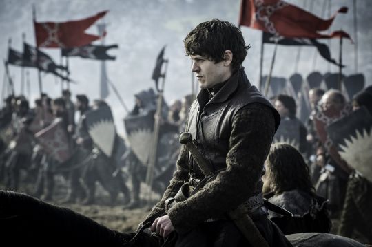 Television Programme: Game of Thrones with Iwan Rheon as Ramsay Bolton.