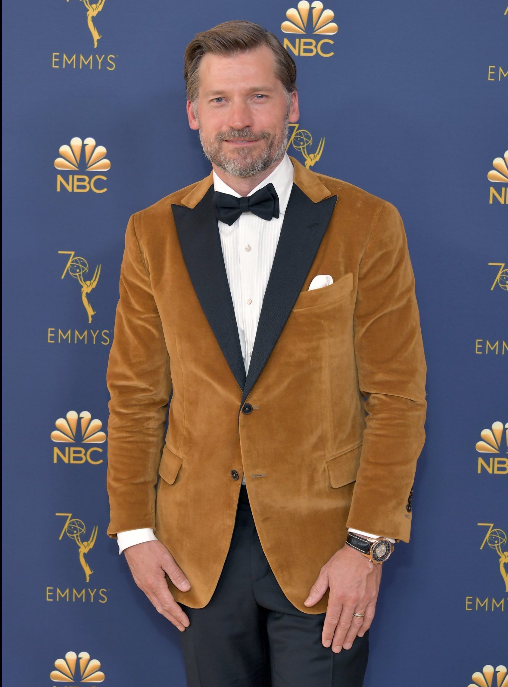 LOS ANGELES, CA - SEPTEMBER 17: Nikolaj Coster-Waldau attends the 70th Emmy Awards at Microsoft Theater on September 17, 2018 in Los Angeles, California. (Photo by Neilson Barnard/Getty Images)