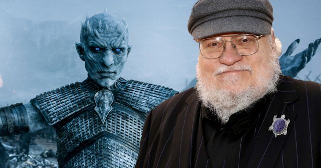 George RR Martin wore the most amazing Game of Thrones Easter egg to the Emmys last night (Picture: Invision)