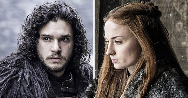 Jon Snow and Sansa Stark